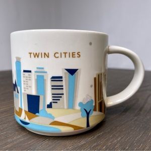 Starbucks 2015 Twin Cities You Are Here Collection Coffee Cup Mug